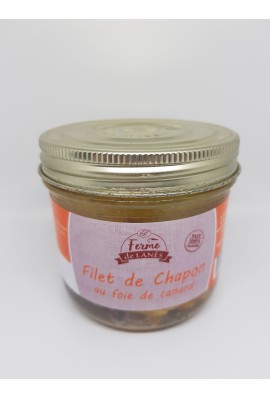 Filet de Chapon au foie de canard