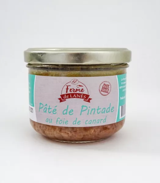 Pâté de pintade au foie de canard