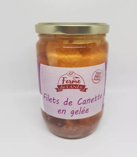 Filets de Canette en gelée