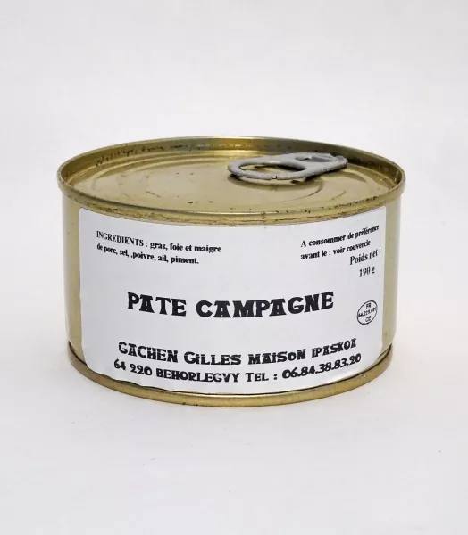 Pâté de campagne basque