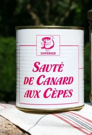 Sauté de Canard aux Cèpes